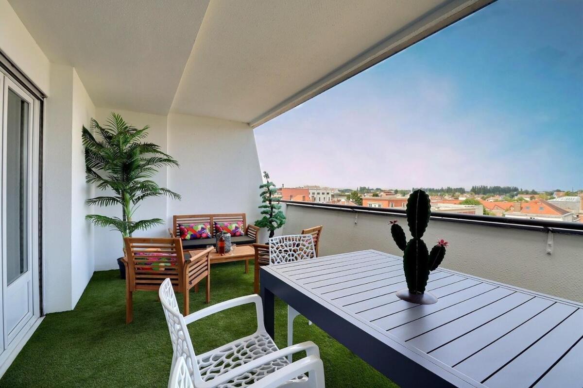 Nid D'Aigle - Terrasse - Vue Ville - Mon Groom Труа Экстерьер фото