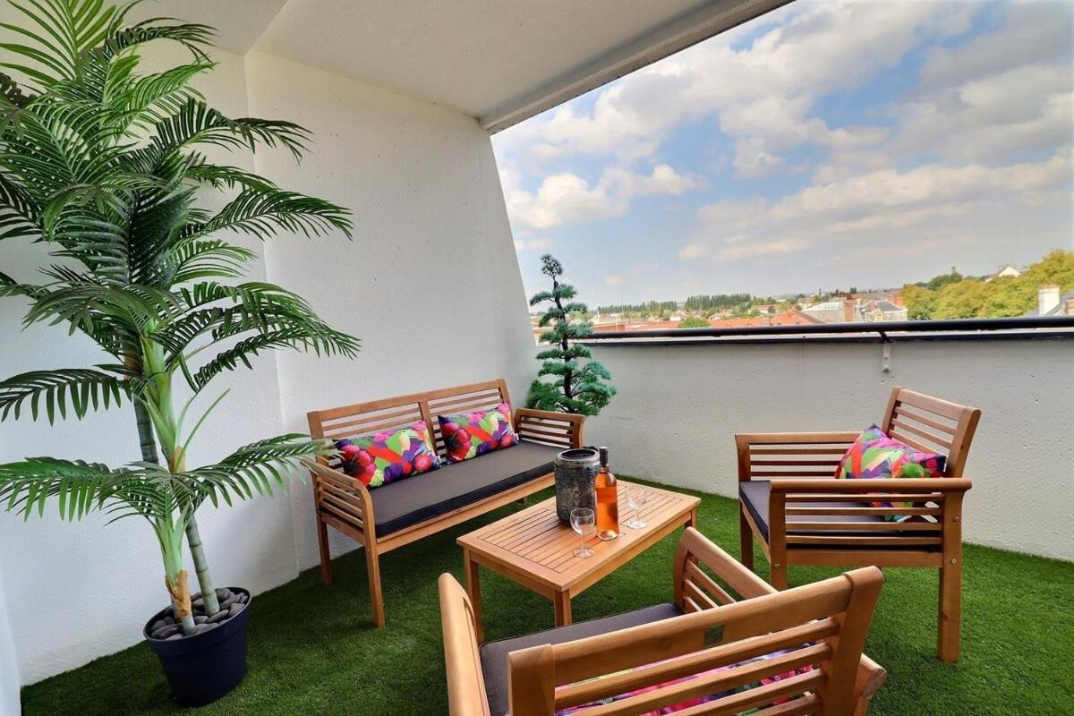 Nid D'Aigle - Terrasse - Vue Ville - Mon Groom Труа Экстерьер фото